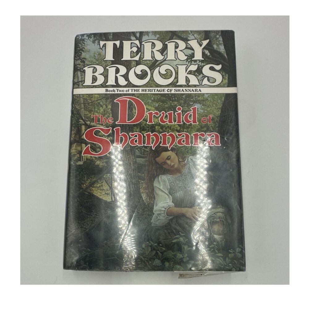 Terry Brooks The Druid of Shannara Hardcover w/ Dust Jacket Heritage of Shannara